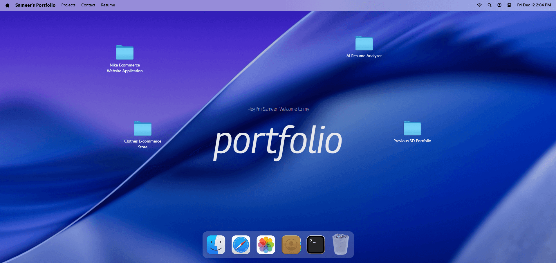 Portfolio Website